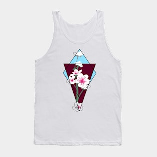 Flower Diamond Tank Top